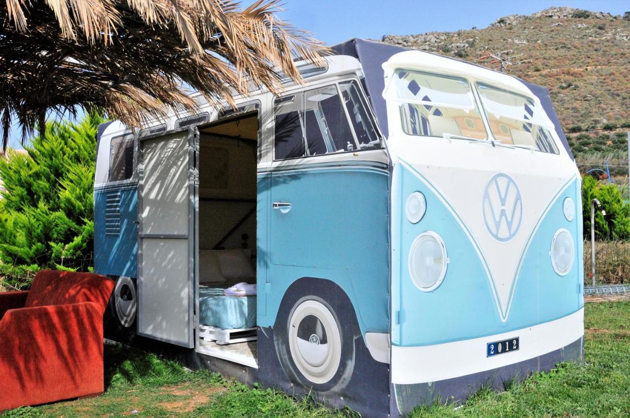 Cornelia Hippie Magic Bus Villa Kíssamos Dış mekan fotoğraf