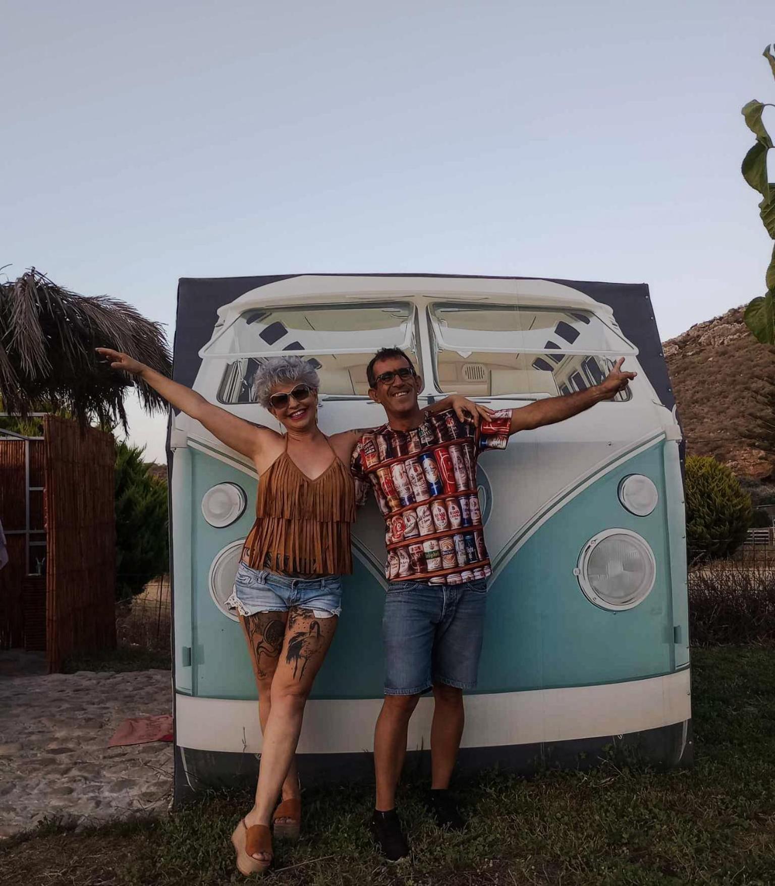 Cornelia Hippie Magic Bus Villa Kíssamos Dış mekan fotoğraf