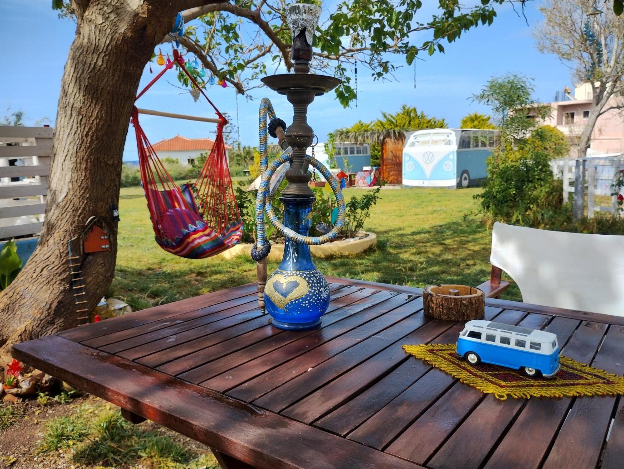 Cornelia Hippie Magic Bus Villa Kíssamos Dış mekan fotoğraf